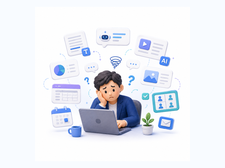 AIツールが多くて使い分けが分からない